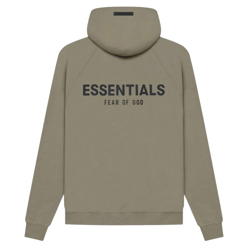 FEAR OF GOD ESSENTIALS Pull-Over Hoodie (SS21) Taupe — XXS — Front View