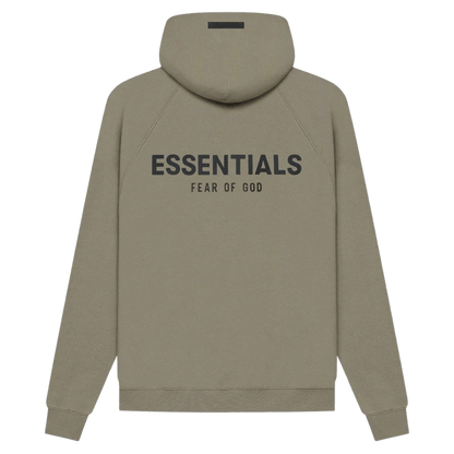 FEAR OF GOD ESSENTIALS Pull-Over Hoodie (SS21) Taupe — XXS — Front View