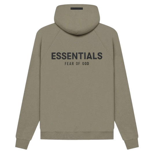 FEAR OF GOD ESSENTIALS Pull-Over Hoodie (SS21) Taupe — XXS — Front View