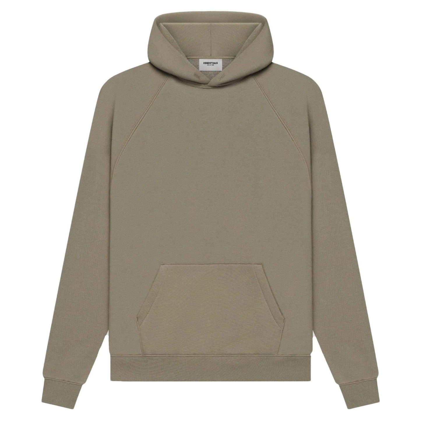 FEAR OF GOD ESSENTIALS Pull-Over Hoodie (SS21) Taupe — XXS — Side View