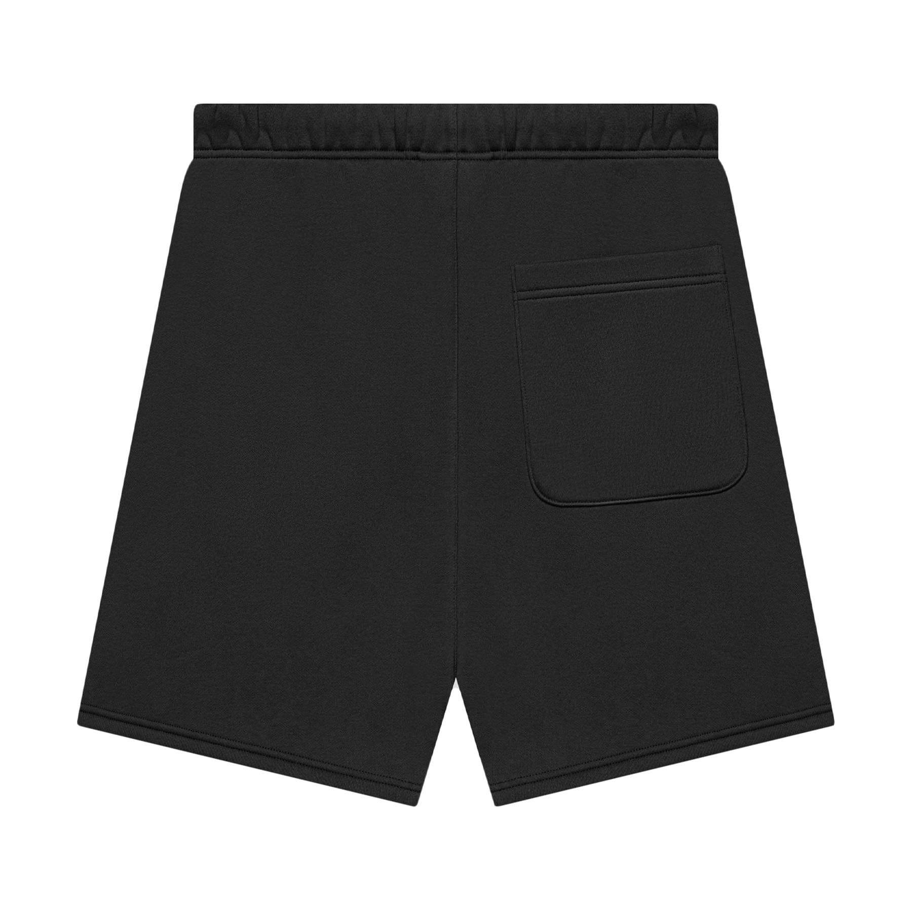 FEAR OF GOD ESSENTIALS Shorts (SS21) Black/Stretch Limo — XXS — Side View
