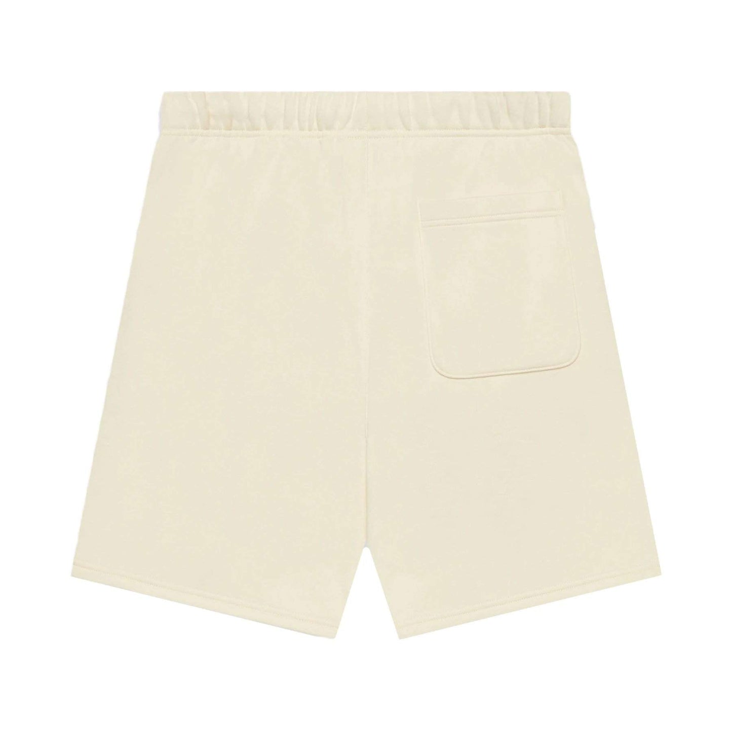 FEAR OF GOD ESSENTIALS Shorts (SS21) Cream/Buttercream — XXS — Back View