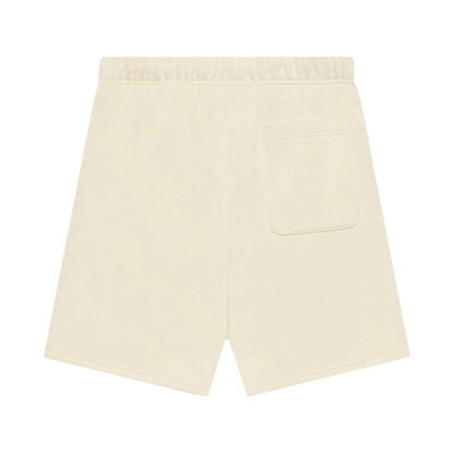 FEAR OF GOD ESSENTIALS Shorts (SS21) Cream/Buttercream — XXS — Back View