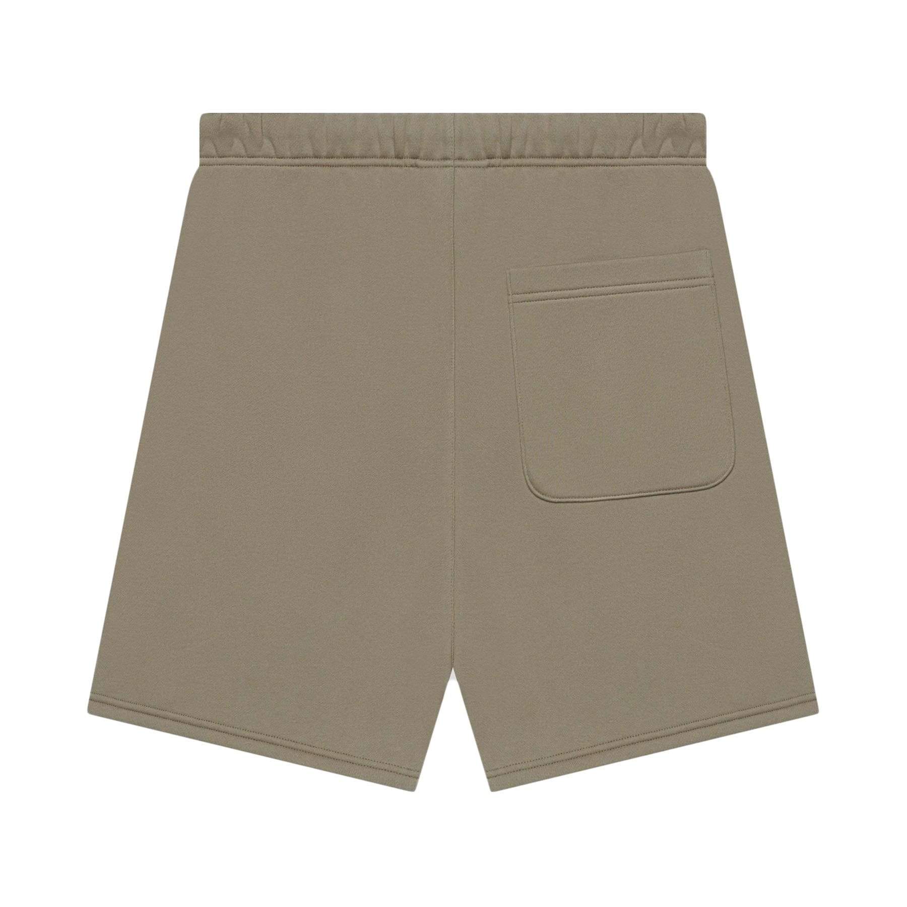 FEAR OF GOD ESSENTIALS Shorts (SS21) Taupe — XXS — Side View