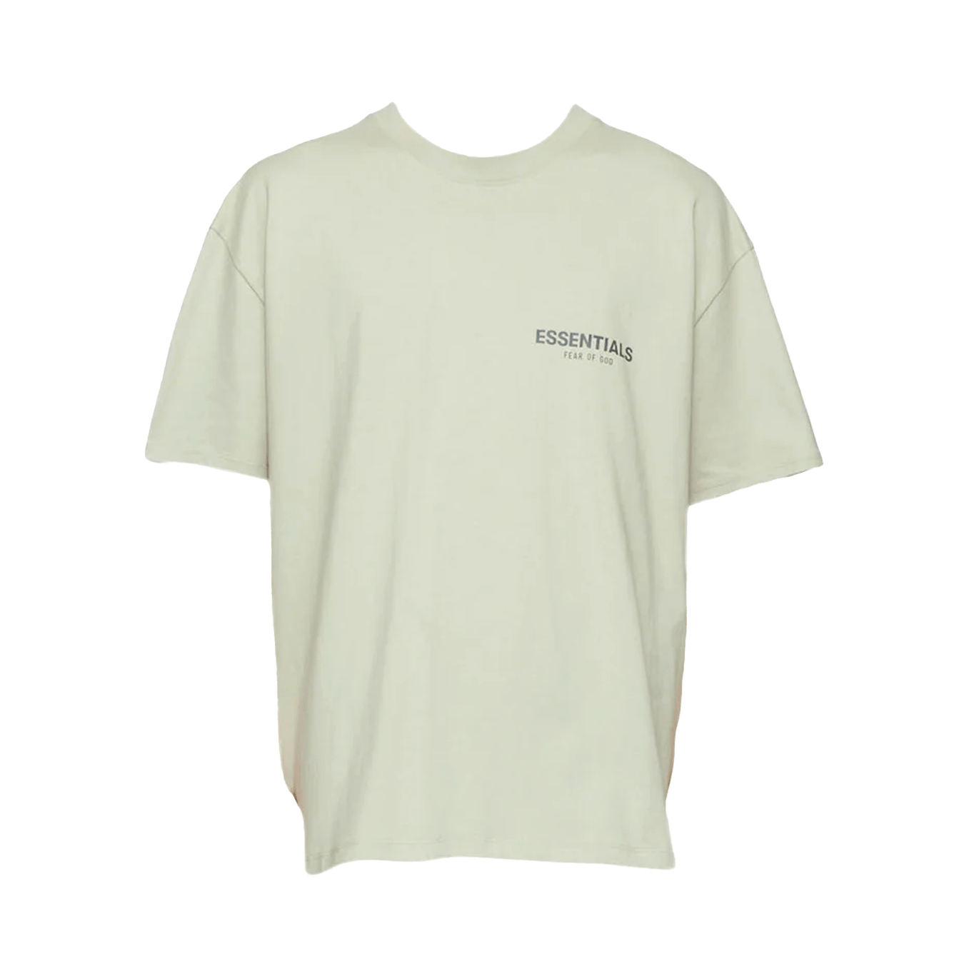 Fear of God Essentials SSENSE Exclusive Jersey T-shirt Concrete — XXS — Front View