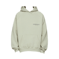 Fear of God Essentials SSENSE Exclusive Pullover Hoodie 'Concrete' — XXS — Front View