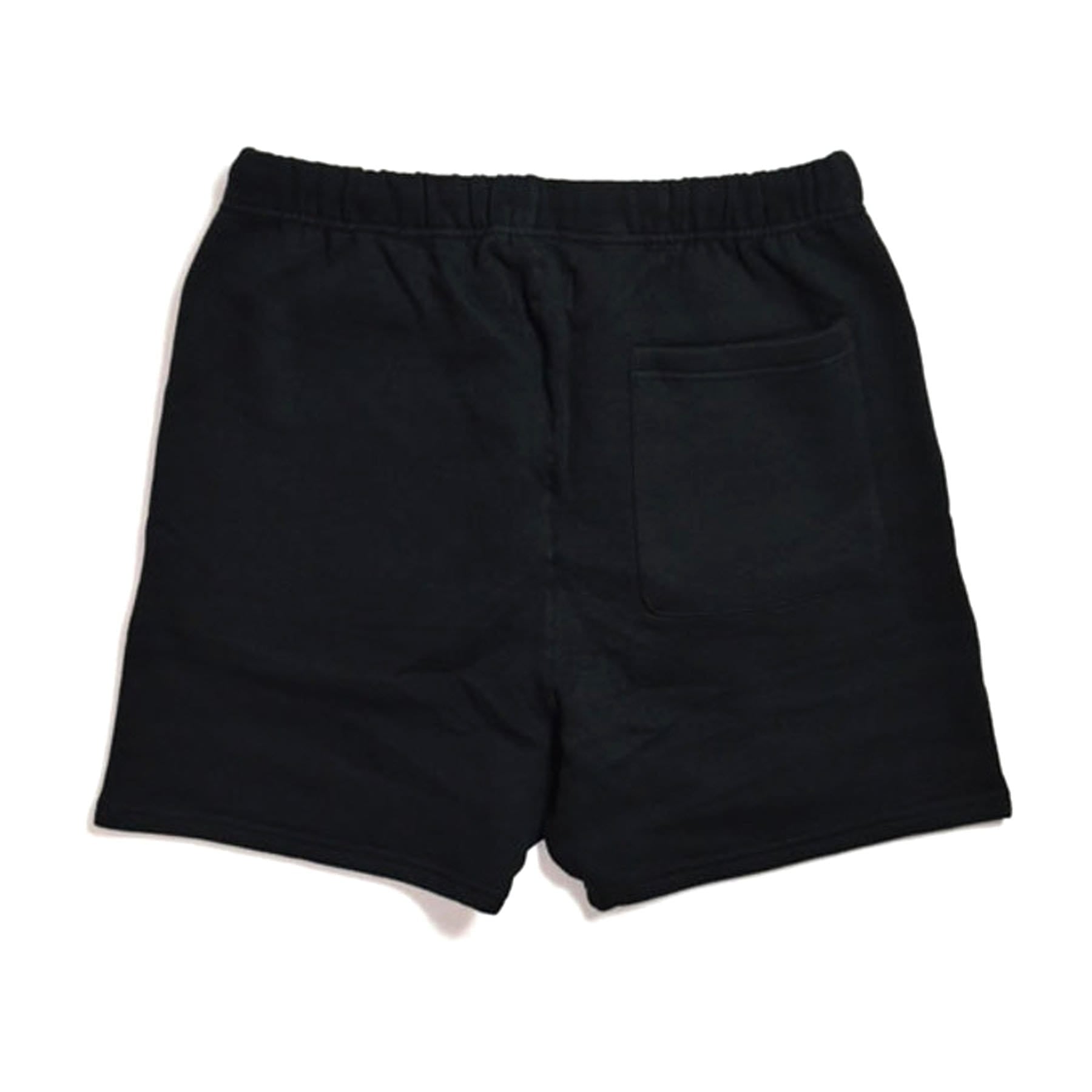 FEAR OF GOD ESSENTIALS Sweat Shorts Black/White — XXS — Side View