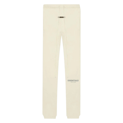 FEAR OF GOD ESSENTIALS Sweatpants (SS21) Cream/Buttercream — XXS — Front View