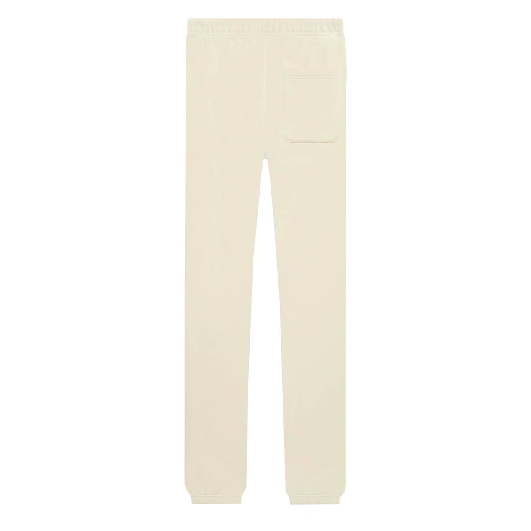 FEAR OF GOD ESSENTIALS Sweatpants (SS21) Cream/Buttercream — XXS — Side View