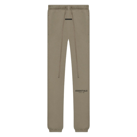 FEAR OF GOD ESSENTIALS Sweatpants (SS21) Taupe — XXS — Front View