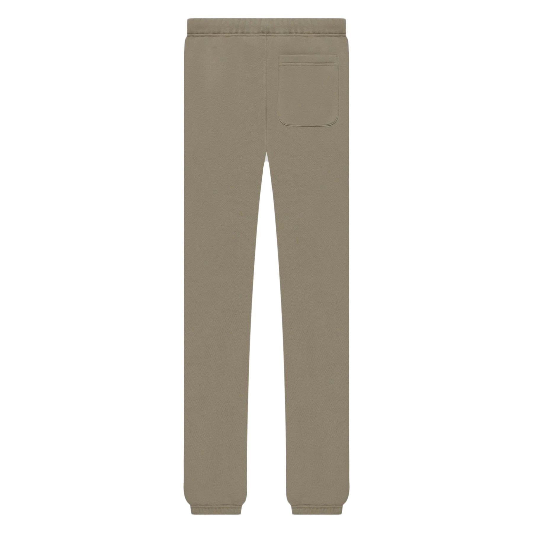 FEAR OF GOD ESSENTIALS Sweatpants (SS21) Taupe — XXS — Back View