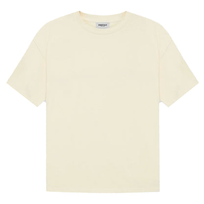 FEAR OF GOD ESSENTIALS T-shirt (SS21) Cream/Buttercream — XXS — Side View