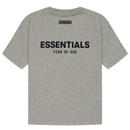 Fear of God Essentials T-shirt 'Dark Oatmeal' (SS22) — XXS — Side View