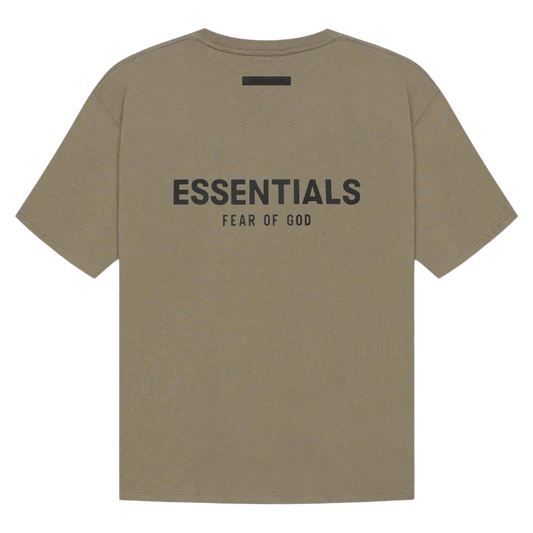 FEAR OF GOD ESSENTIALS T-shirt (SS21) Taupe — XXS — Front View