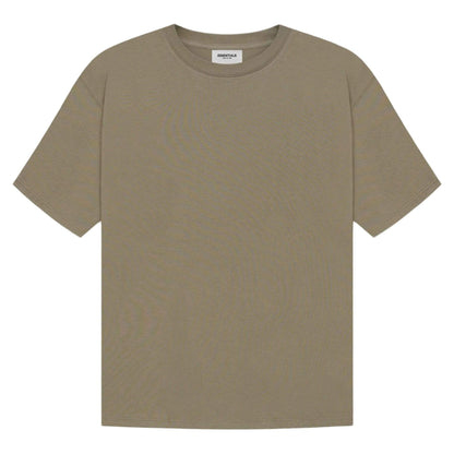 FEAR OF GOD ESSENTIALS T-shirt (SS21) Taupe — XXS — Back View