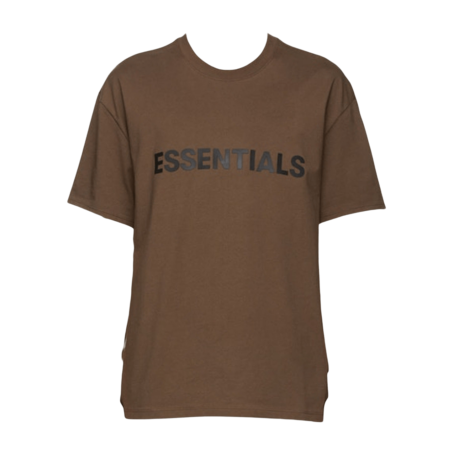 FEAR OF GOD ESSENTIALS x SSENSE Boxy T-Shirt Applique Logo Rain Drum — XXS — Front View