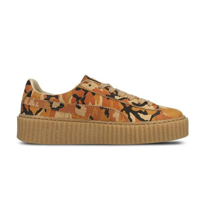 Rihanna x PUMA Suede Creeper Orange Camo — UK 3 | EU 35.5 | US 5.5 — Alternate View 7