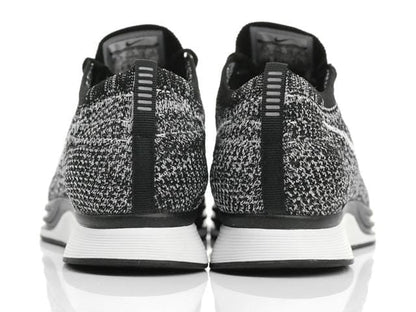 Nike Flyknit Racer Oreo 2 Black White — UK 3 | EU 35.5 | US 3.5 — Top View