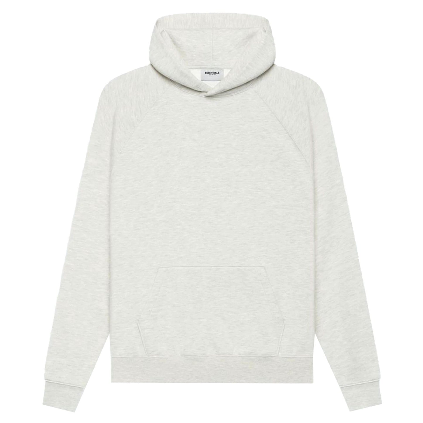 FEAR OF GOD ESSENTIALS Pullover Hoodie Light Heather Oatmeal — XXS — Side View