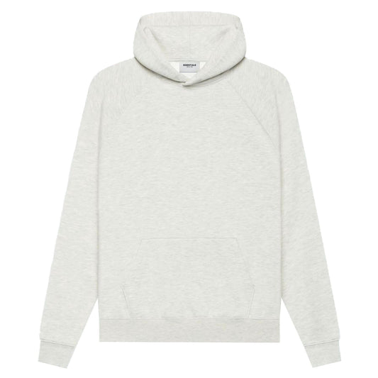 FEAR OF GOD ESSENTIALS Pullover Hoodie Light Heather Oatmeal — XXS — Side View
