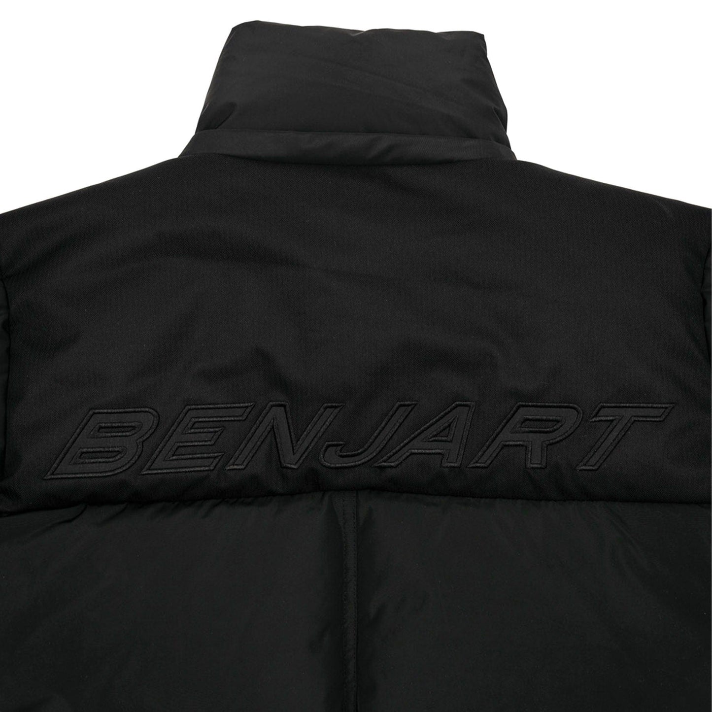 Benjart Fur Parka 'Black' — XXS — Back View