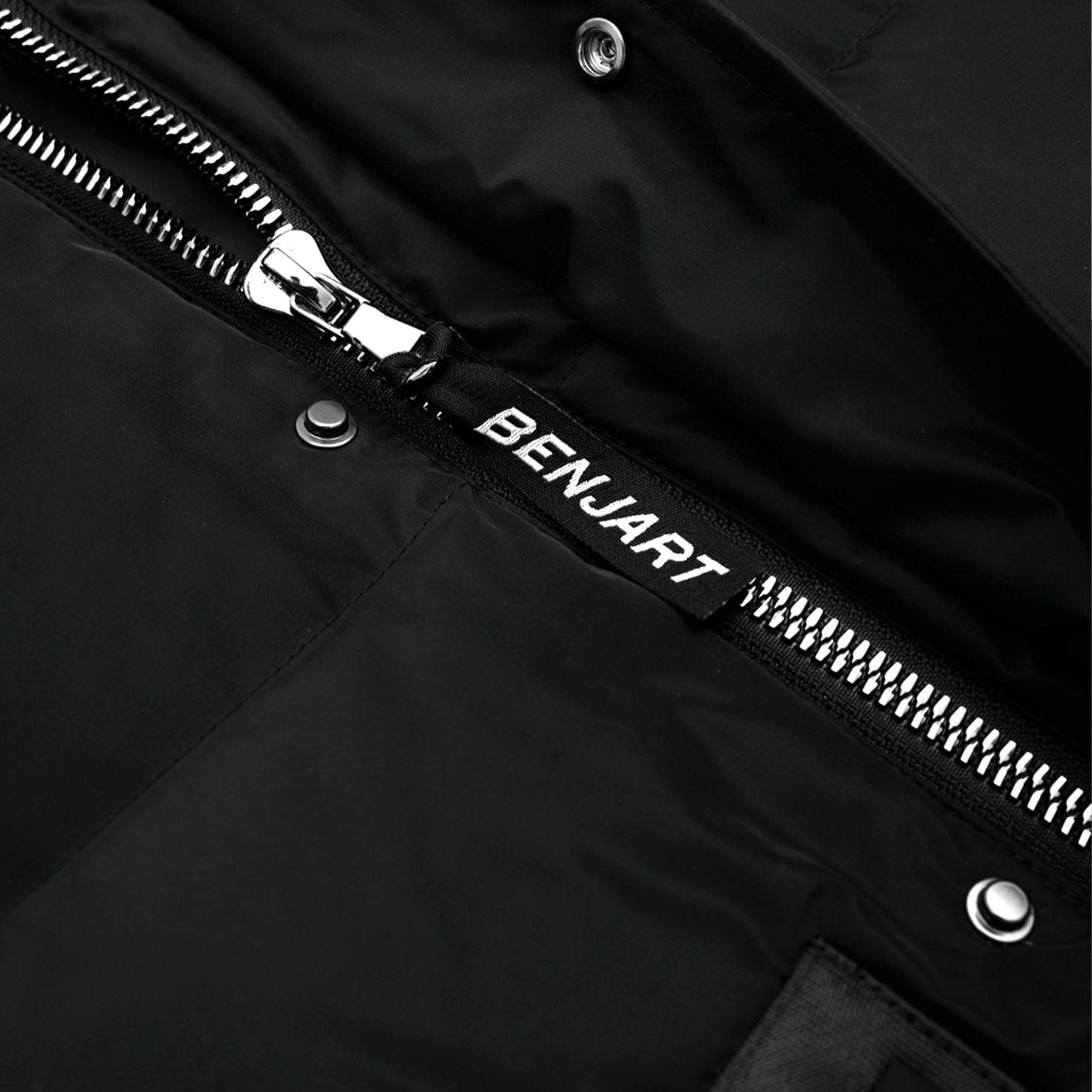 Benjart Fur Parka 'Black' — XXS — Alternate View 7