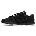 Gnarhunters x Nike Dunk Low SB 'Black' — UK 3 | EU 35.5 | US 3.5 — Front View