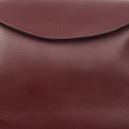 Chloe Shoulder Bag Juana Chain Bag in Plum Purple, Calfskin Leather — Alternate View 7