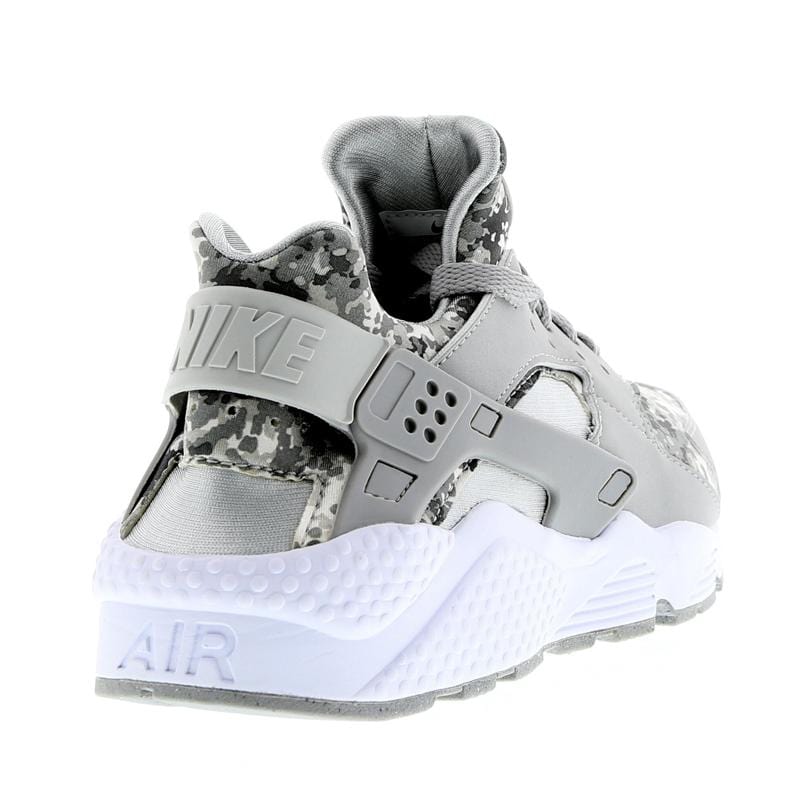 Nike Air Huarache Camo Grey — UK 3 | EU 35.5 | US 3.5 — Back View