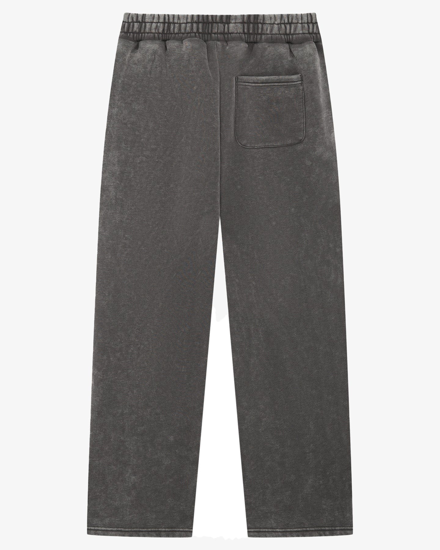 Magiri Embroidered Acid Wash Joggers 'Washed Grey' — Washed Grey — Size S — Side View