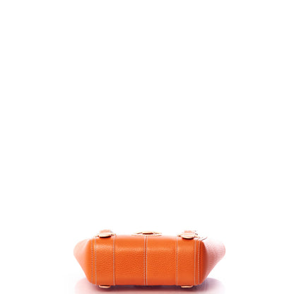 Loewe Vintage Shoulder Bag in Orange, Leather — Detail View
