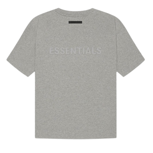 FEAR OF GOD ESSENTIALS T-shirt (SS21) Dark Heather Oatmeal — XXS — Front View