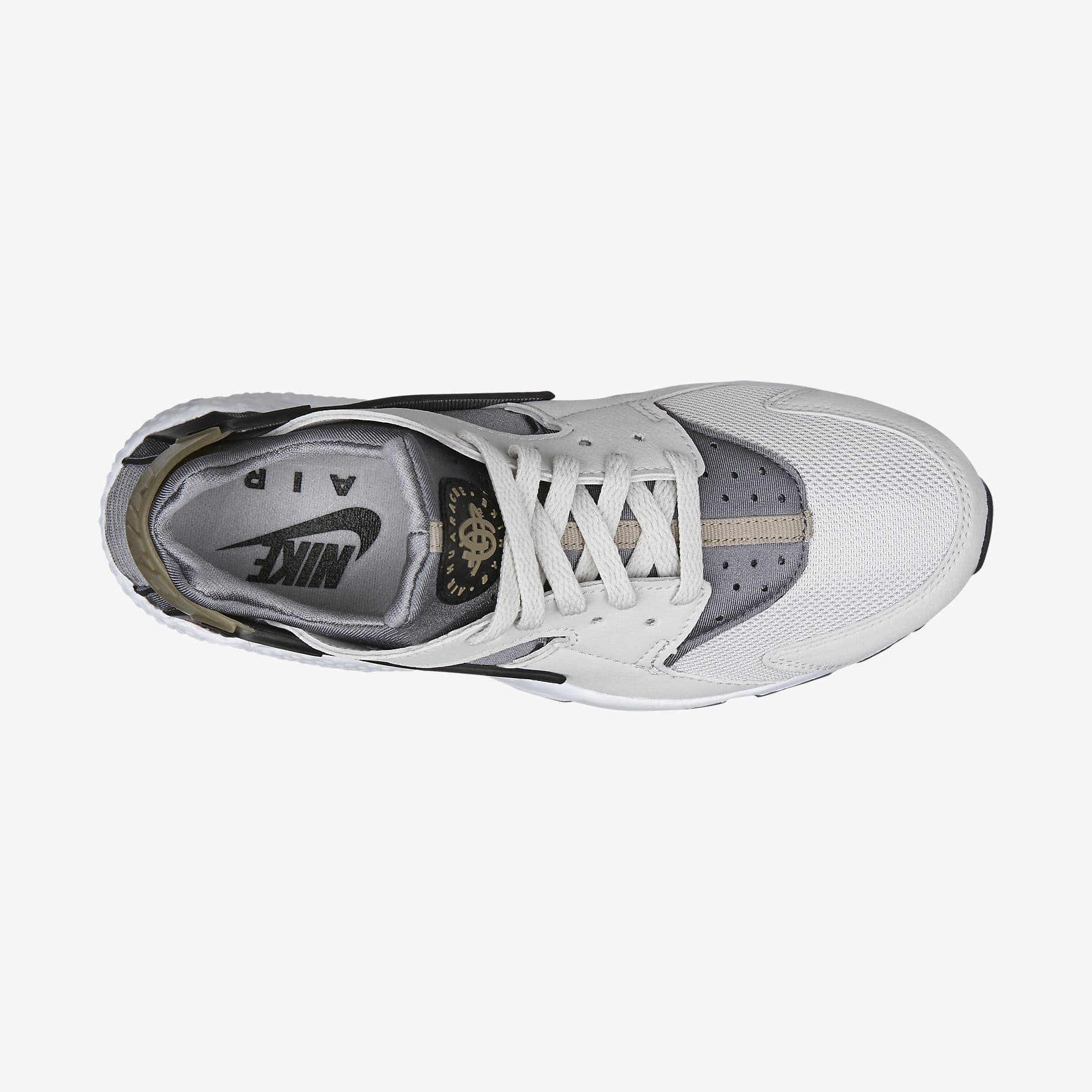 Nike Air Huarache "Light Ash Grey" — UK 3 | EU 35.5 | US 3.5 — Lifestyle View