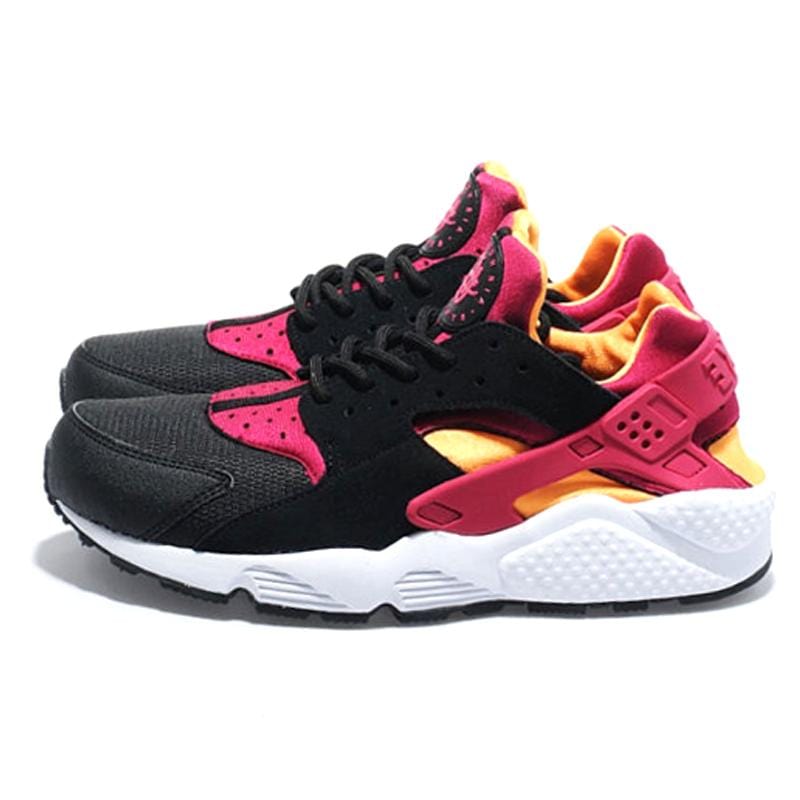Nike Huarache LE 'Black-Laser Orange-Fuchsia' — UK 3 | EU 35.5 | US 3.5 — Front View