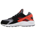 Nike Air Huarache "Dark Grey-Challenge Red-Black" — UK 3 | EU 35.5 | US 3.5 — Front View
