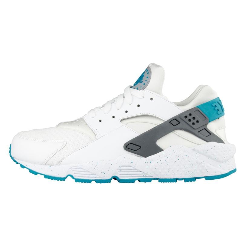 Nike Huarache 'White-Turbo Green-Wolf Grey' — UK 3 | EU 35.5 | US 3.5 — Front View