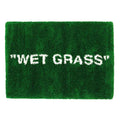 Virgil Abloh x IKEA MARKERAD "WET GRASS" Rug Green — Front View
