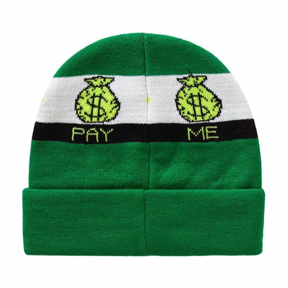Supreme Pay Me Beanie Green — Side View