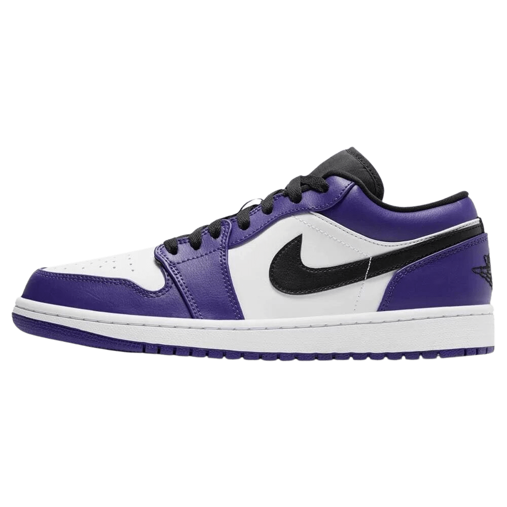 Air Jordan 1 Low 'Court Purple' 2020 — UK 3 | EU 35.5 | US 3.5 — Front View