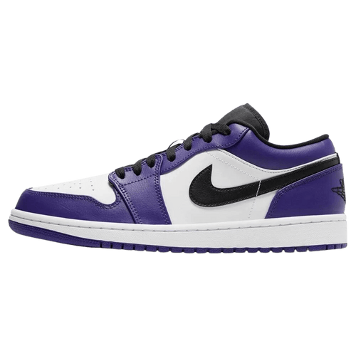 Air Jordan 1 Low 'Court Purple' 2020 — UK 3 | EU 35.5 | US 3.5 — Front View