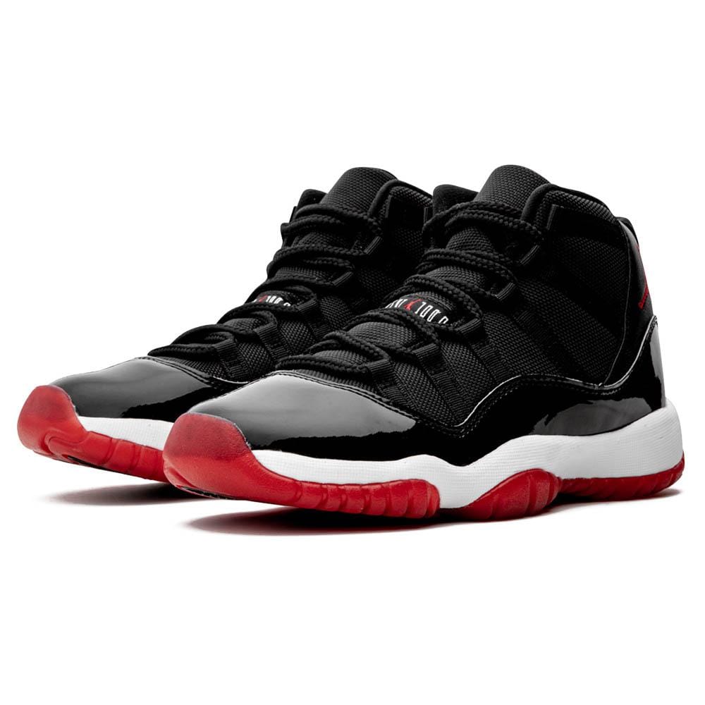 Air Jordan 11 Retro GS 'Bred' 2019 — UK 13.5 | EU 32 | US 1Y — Side View