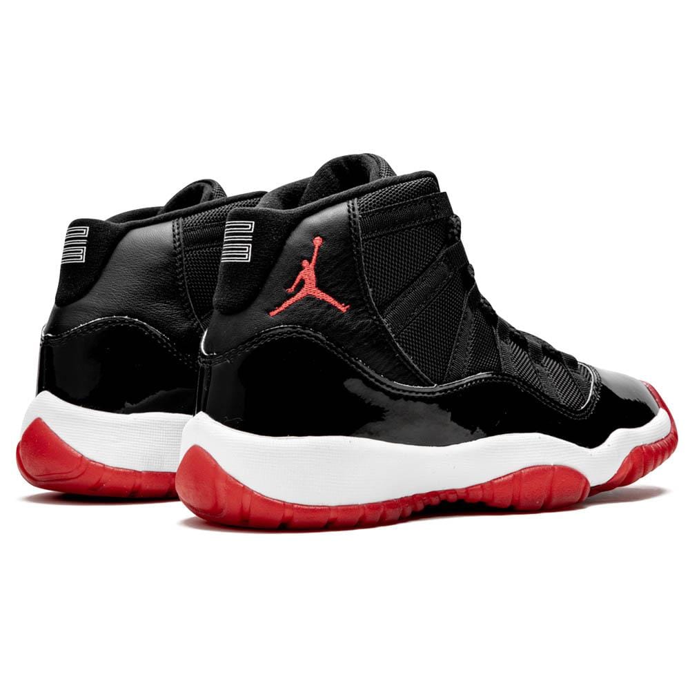 Air Jordan 11 Retro GS 'Bred' 2019 — UK 13.5 | EU 32 | US 1Y — Back View