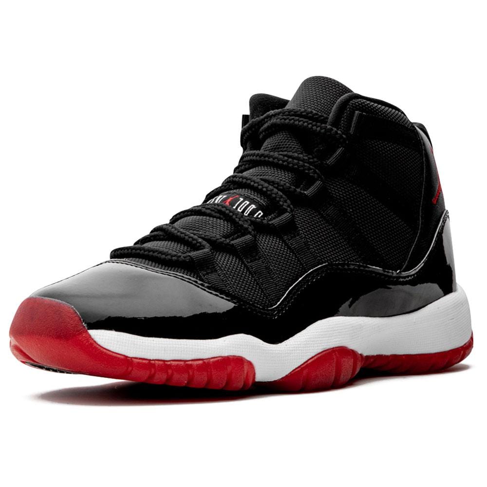 Air Jordan 11 Retro GS 'Bred' 2019 — UK 13.5 | EU 32 | US 1Y — Top View