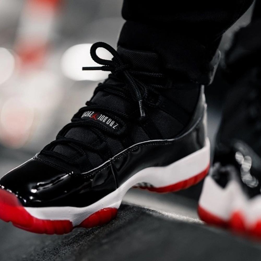 Air Jordan 11 Retro GS 'Bred' 2019 — UK 13.5 | EU 32 | US 1Y — Alternate View 7