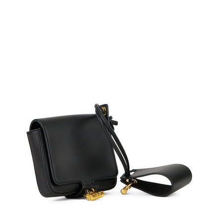 Tom Ford Cross Body Arm Cuff Bag - Mini in Red, Leather — Side View