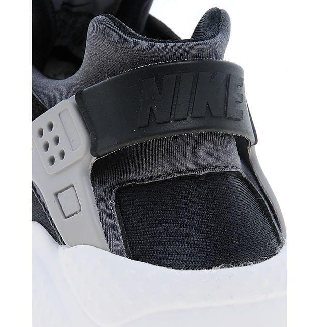 Nike Huarache Junior 'Black-Wolf Grey' — UK 3 | EU 35.5 | US 3.5 — Detail View