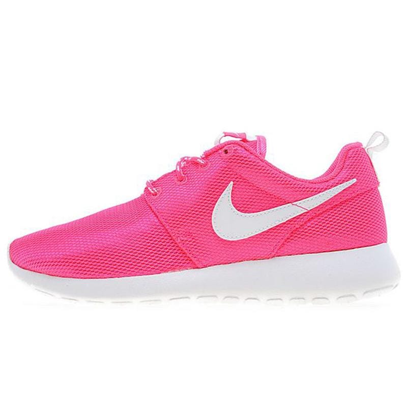 Nike Roshe Run Junior - Hyper Pink-White — UK 3 | EU 35.5 | US 3.5 — Front View