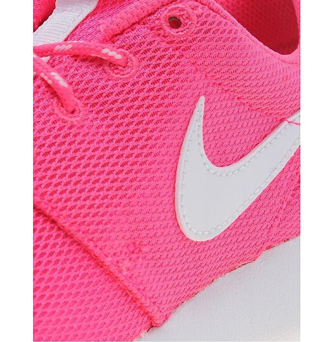 Nike Roshe Run Junior - Hyper Pink-White — UK 3 | EU 35.5 | US 3.5 — Back View