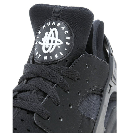 Nike Air Huarache LE Triple Black — UK 3 | EU 35.5 | US 3.5 — Top View