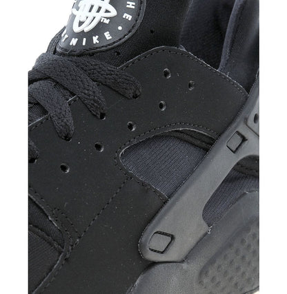 Nike Air Huarache LE Triple Black — UK 3 | EU 35.5 | US 3.5 — Back View